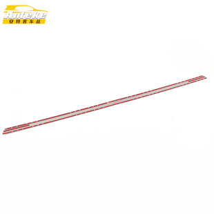 Suitable for BAIC Changhe Q25 tailgate trim decorative sticker Q25 stainless steel trunk anti-scratch polish strip accessories