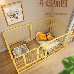 Pet Fence Dog Fence Dog Cage Medium and Small Dog Teddy Corgi Isolation Door Protection Fence Dog Kennel