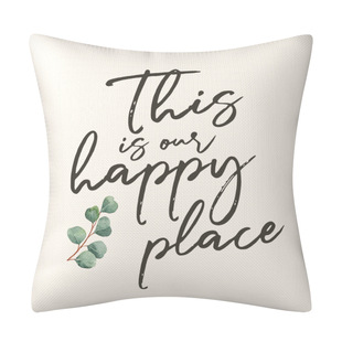 Cross-border new spring decorative throw pillow cover summer farmhouse sofa decorative cushion cover Amazon home supplies