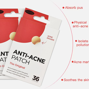 Cross-border explosions Acne patches hydrocolloid acne patch facial acne invisible patch full English version of acne patch