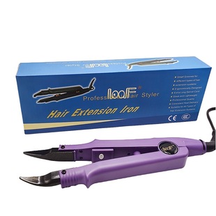 LOOF factory wholesale hair extension professional hair extension tool hair fusion iron611 constant temperature purple