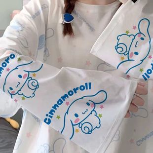 INS лето все матч Подсолнух Защита от солнца лед рукав модный Свободный Плюс Размер вождения Открытый Защита рук Защита от солнца нарукавник