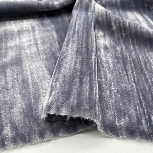 Velvet Crepe Velvet Ruffle Texture Velvet Fabric Wide Leg Pants Casual Skirt Casual Coat Fabric