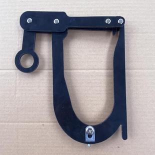 Rope tying tool high-altitude rope threading device 8cm wide plastic head long-distance holding according to tree logging dock hook rope