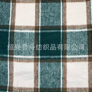 New Thickeneding Tartan/clothing Outwear Outwear Woolen Material/3061