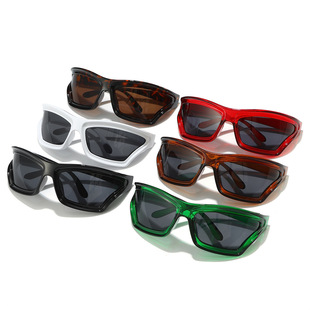 New cross-border European and American men's and women's sunglasses outdoor riding driving sports glasses sunglasses trend all-match