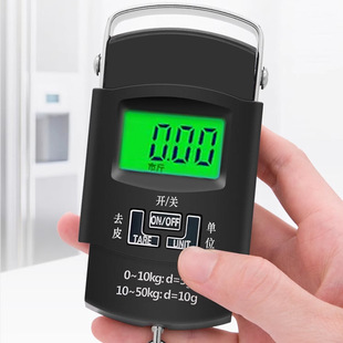 High-precision portable electronic scale household small portable spring scale small scale luggage hook hand-held fish scale