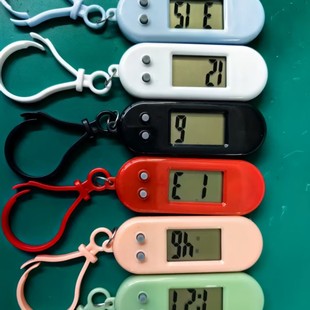 Маленькие настенные часы экзамен рюкзак брелок мини портативные электронные часы треугольный овальный 552