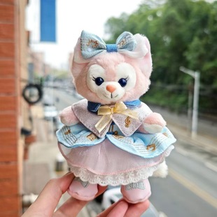 2024 Fantasy Celebration Linna Belle Cute Cartoon Schoolbag Pendant Plush Doll Christmas Gift Female Keychain