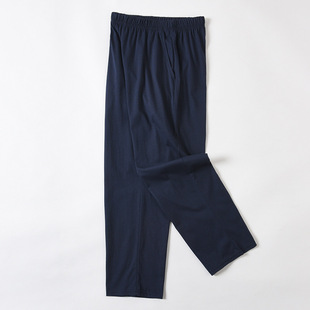 Children's Ice Silk School Pants navy blue Primary School Boys and Girls dark blue School Pants Summer Thin Sports Pants