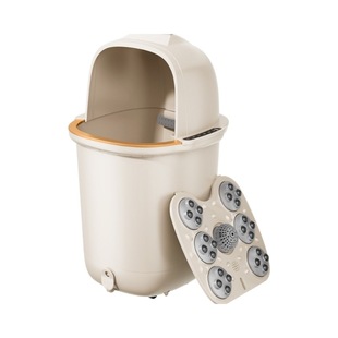Rongshida High and Deep Bucket Electric Massage Foot Bucket Household Constant Temperature Heating Foot Bucket Fumigation Foot Washing Basin Wholesale