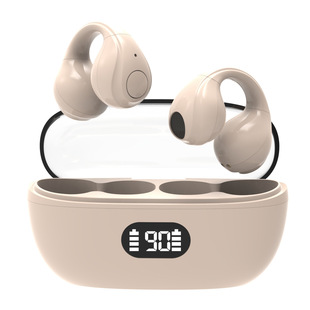 Ear-clip Bluetooth headset binaural male and female bone direct guide super endurance listening to music call mobile phone universal one-piece delivery