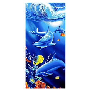 Bath Towel Absorbent Quick-drying Adult Bohemian Microfiber Printed Beach Towel Foreign Trade Swimming Quick-drying Towel