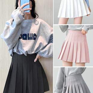 (Girls + Elastic Waist + Pants) Children's Pleated Skirt Girls Skirt Spring and Summer Princess Short Skirt Autumn and Winter