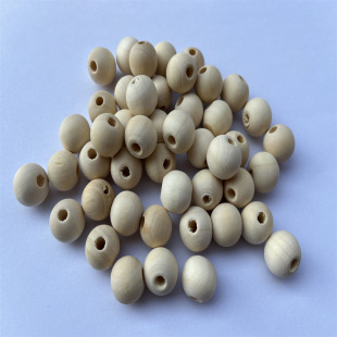 6mm-50mm blank wooden beads natural unfinished round wooden loose beads spacer beads ornament DIY craft