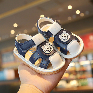 A generation of baby baotou called sandals Europe and the United States spring and summer girls 0-2 years old baby girl toddler shoes