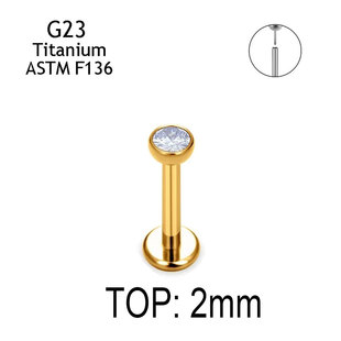 G23 Titanium Titanium Pack Diamond Cup Lip Nail Zircon Bowl Ear Nail Internal Thread Ear Bone Nail Titanium Piercing Jewelry