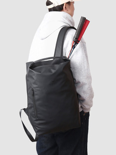 New Style Simple Fashion Badminton Bag Large Capacity Water-repellent High Quality Leather Film Backpack Outdoor Sports Casual Bag