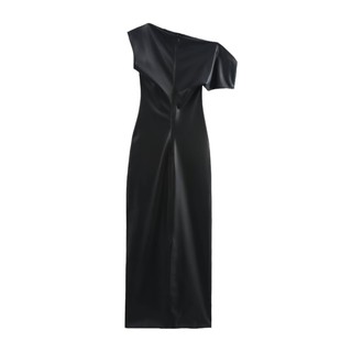 Foreign trade source factory wholesale. European and American imitation leather hanging sex dress female Amazon AliExpress cross-border e-commerce
