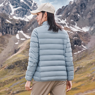 Roadrunner 750 Poncho Lightweight Down Jacket Women's Autumn and Winter New 90 Duck Down Collar Top Outdoor Warm Jacket
