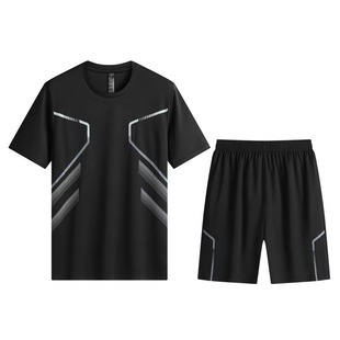 Sports Short-sleeved Quick-drying Clothes Summer Quick-drying Badminton Clothes suit Men's Outdoor Running Wholesale Jersey Fitness Clothes Women