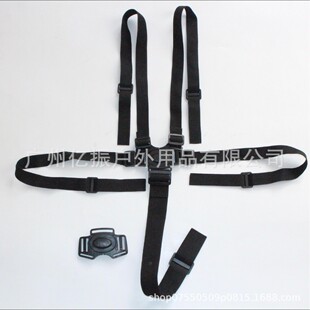 Car child five-point seat belt seat shoulder belt extended adjustment lock buckle holder full set of accessories