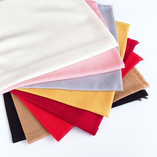 Solid color wool scarf wholesale long ladies autumn and winter warm decorative scarf solid color thin wool scarf wholesale