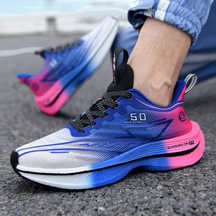 New Generation Chuang Series Outdoor Running Shoes Flying Electric Carbon Board Running Shoes Male Students Racing sneaker Men's and Women's Running Shoes