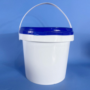 1 liter 2 liter 4 liter 5 liter plastic bucket covered thickened round bucket with handle gland sealed paint bucket chemical bucket