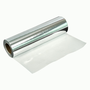 Single-sided aluminized film woven cloth vacuum packaging large equipment vacuum packaging materials woven aluminized film