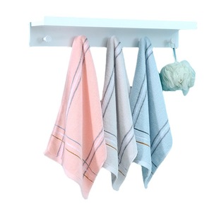 Factory direct adult plain household cotton towel soft absorbent face towel thickened face towel daily necessities wholesale