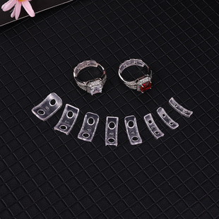 Invisible Soft Ring Gasket Eight-piece Set Size Adjuster Comfortable Diamond Ring Does Not Hurt Your Hand Jewelry Tools