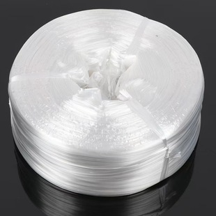 Factory Wholesale White New Material Strapping Rope Large Plastic Rope Nylon Rope Packing Belt Tie Rope Tear Film
