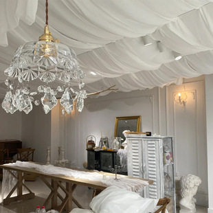 Wedding milk silk elastic cloth ceiling cloth factory cloth curtain wedding scene layout stage ring creation background decoration