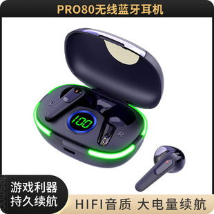 Pro60 eSports игровая Bluetooth-гарнитура TWS маломощный сабвуфер с низкой задержкой настоящая Беспроводная стереогарнитура