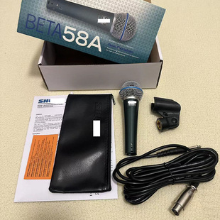 Внешняя торговля Высокое качество BETA58A Проводной динамический круговой микрофон Производительность Сценическое караоке Хост Live Professional