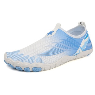 Cross-border outdoor new beach shoes men's and women's creek shoes wading shoes non-slip cut-resistant breathable soft bottom quick-drying swimming shoes