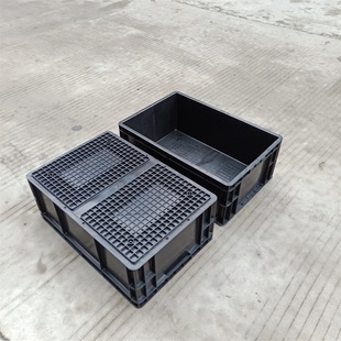 Factory straight hair EU box 600*400*340EU4633 auto parts box turnover box multi-specification antistatic box