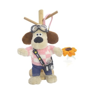 New Sweater Cartoon Internet Popular Leader Dog Doll Plush Toy Pillow Dog Doll Men's and Women's Gift Wholesale Foreign Trade