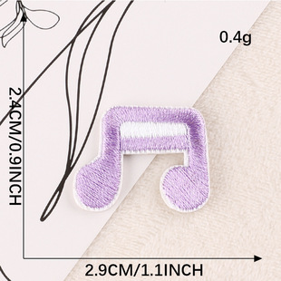 Original Cartoon Halloween Girl Embroidery Patch Patch Clothing Accessories DIY Self-adhesive Computer Embroidery Label Cloth Paste