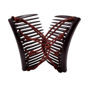 Cross-border new fashion exquisite magic hair comb elastic rope hair clip running Jianghu hair clip wholesale