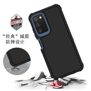 Aimei Factory Hot-Selling Slipper Anti-fall Mobile Phone CaSe SUitable for SAM A03S/a037U DefenSe Three-in-one Anti-fall