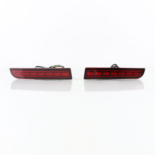 Suitable for Mitsubishi 10-16 Wingshen Southeast V3 Ling Yue Rear Bumper Light Brake Light LED Running Water Turn Signal