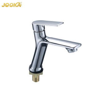 Foreign Trade Hotel Project Dedicated to Factory Direct Sales Electro-Galvanized Alloy Single Cold Basin Faucet for Home Use