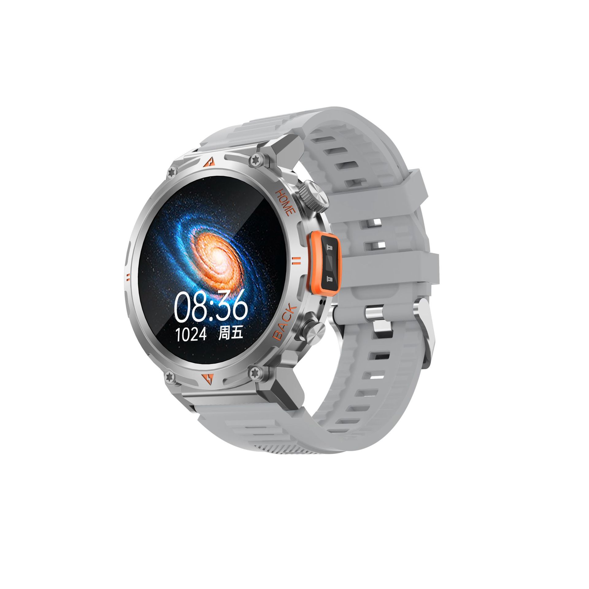 New Smart Watch with Bluetooth Calling, Heart Rate and Blood Pressure Monitoring, Waterproof Sports Bracelet with Flashlight and Long Battery Life