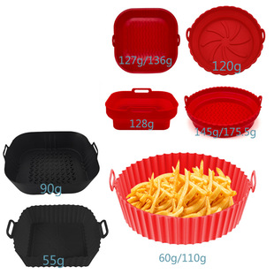 Cross-border Explosive Silicone Bakeware High Temperature Washable Food Grade Silicone Household Bakeware Pad Air Fryer Bakeware