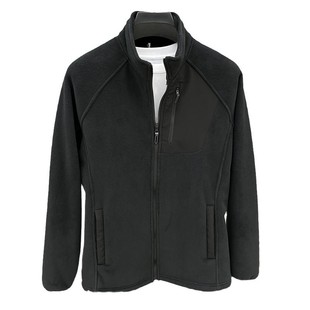 in stock 24 Autumn and Winter New Men's Casual Jacket fleece-lined Thickened Collar Fashionable Zipper Austrian Grain Fleece Warm Jacket