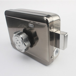 Factory wholesale wiring-free invisible smart motor lock cross-border remote control door metal access control electronic lock