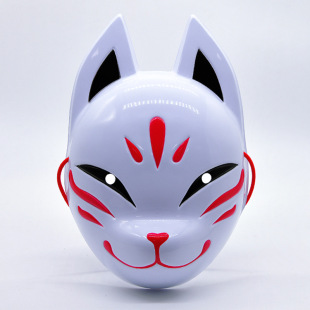 Original God Cherry Blossom Mask Big Flower COS Ayama Mask Props Prom Party Bar Fox Halloween Mask