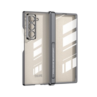 Трансграничный новый продукт подходит для Samsung Fold6Slim всасывающий все включено W25 антиподглядывающий простой ветер прозрачный магнитный держатель